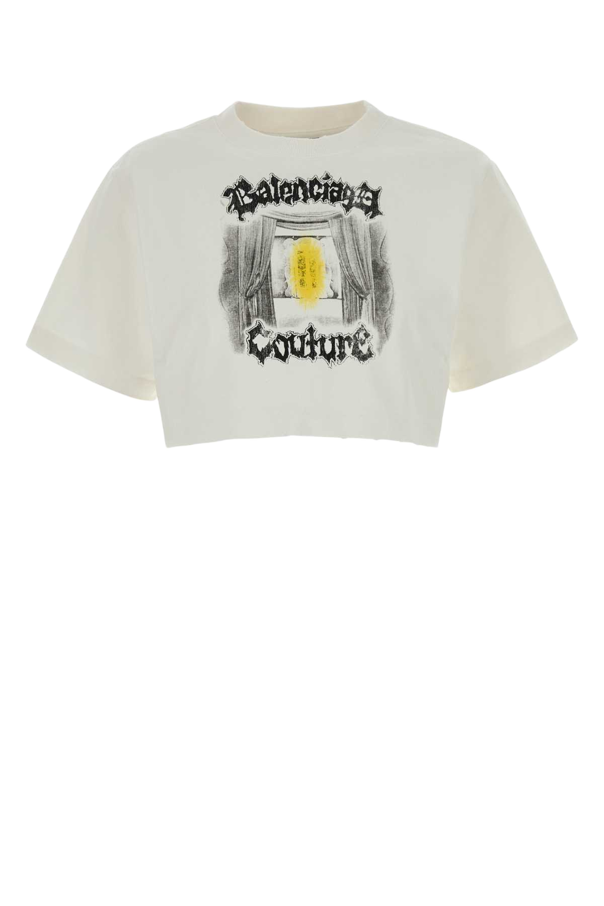 White Cotton T-Shirt T