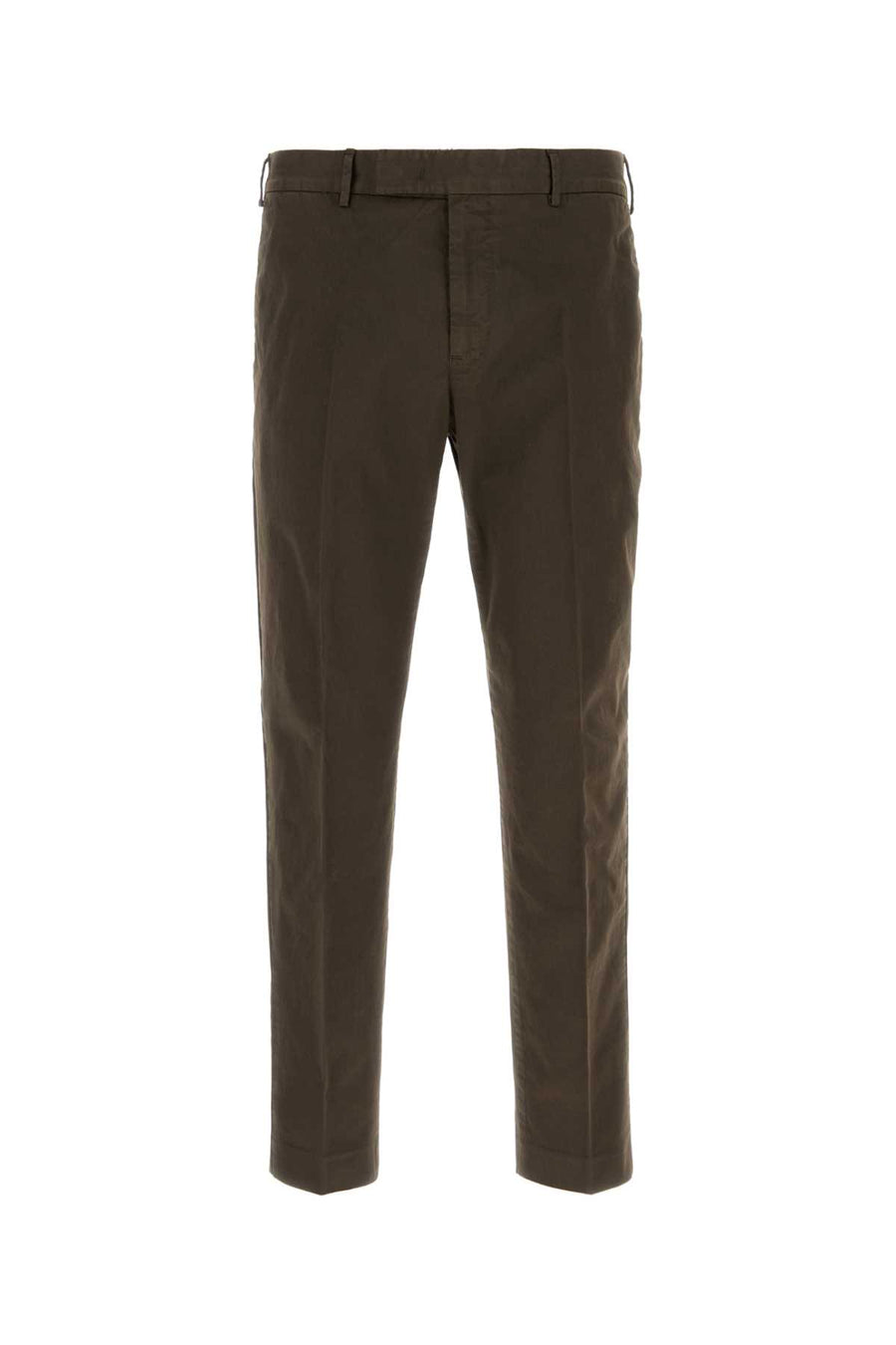 Pt Torino 98% Cotton trousers in brown