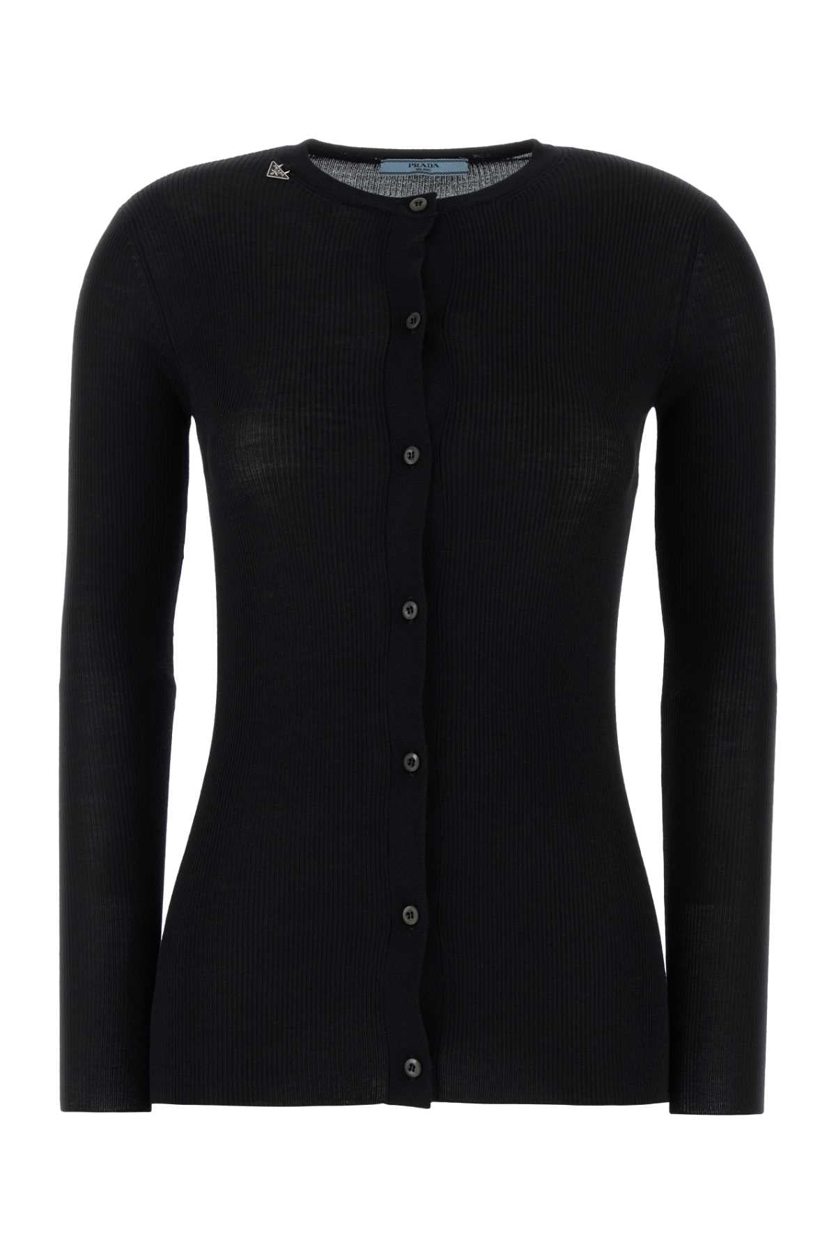 Nero Exterior: Virgin Wool Maglieria