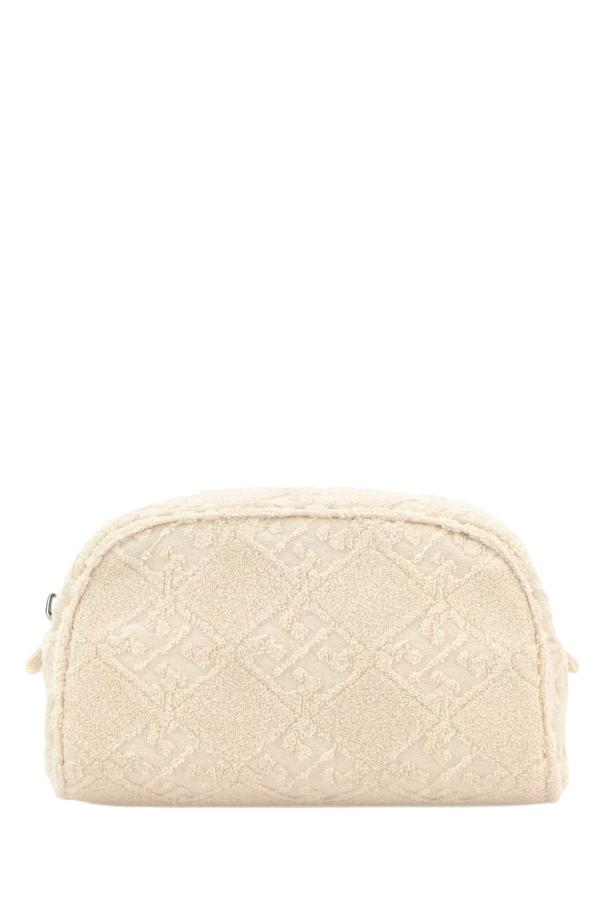 Ivory Terry Fabric Ella Beauty Case Newivory