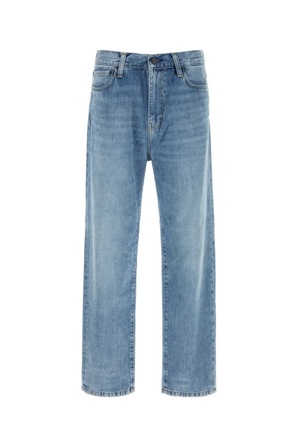 Carhartt Wip Pant 100% Cotton jeans in blue