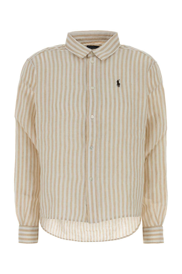 Polo Ralph Lauren Shirt 100% Linen shirt in beige