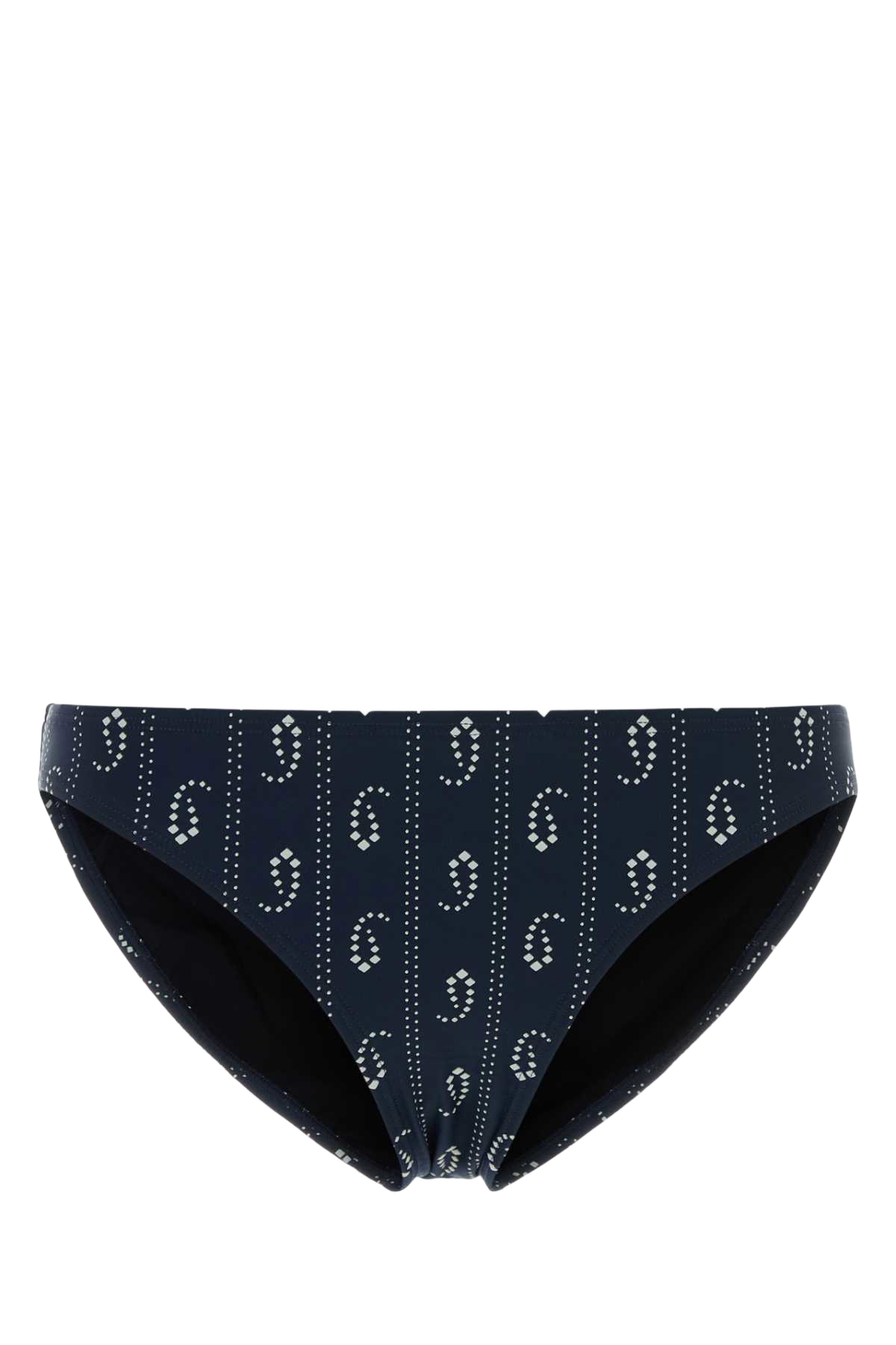 Printed Stretch Nylon Bikini Bottom 401 Costumi Da Bagno