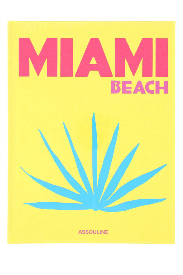 Assouline Beach Silk scarf in yellow