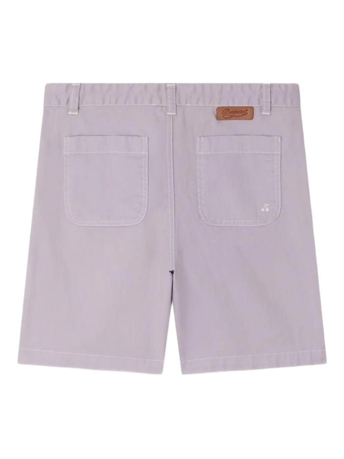 Short Eureka Purple Cotton