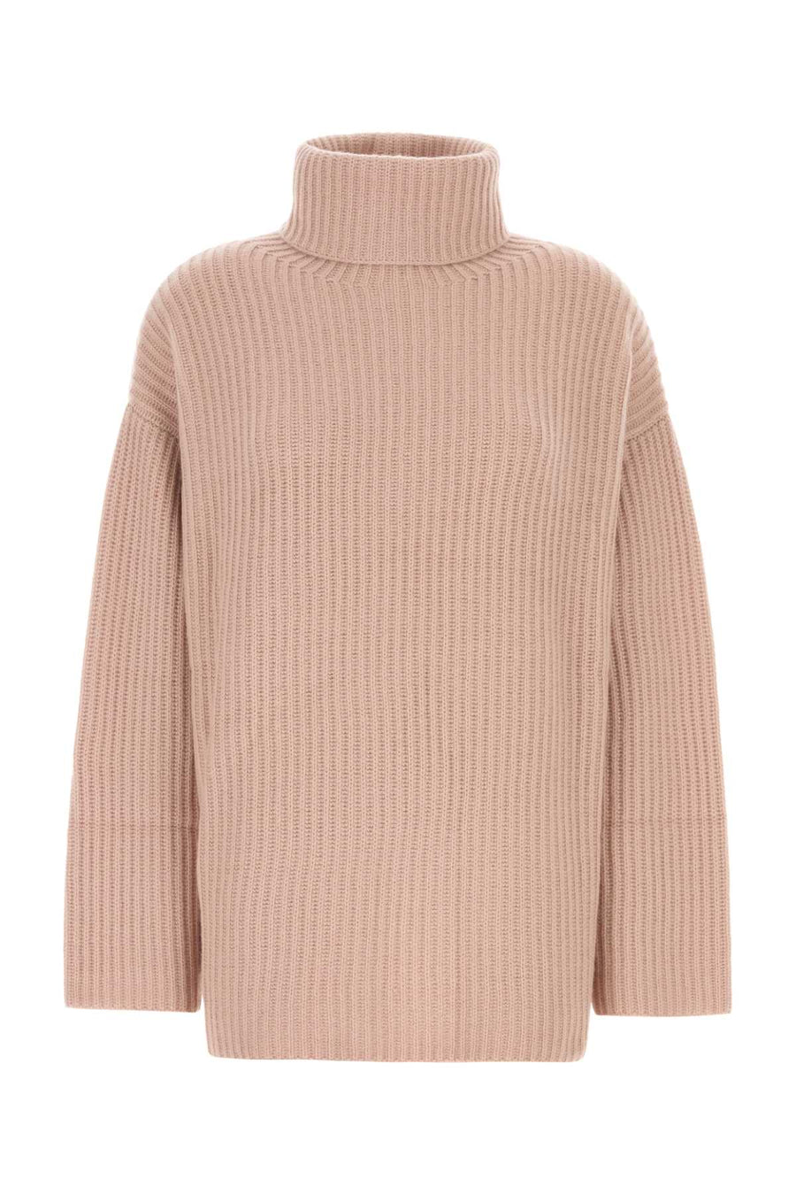 Le Kasha Neck 100% Organic cashmere sweater in pink