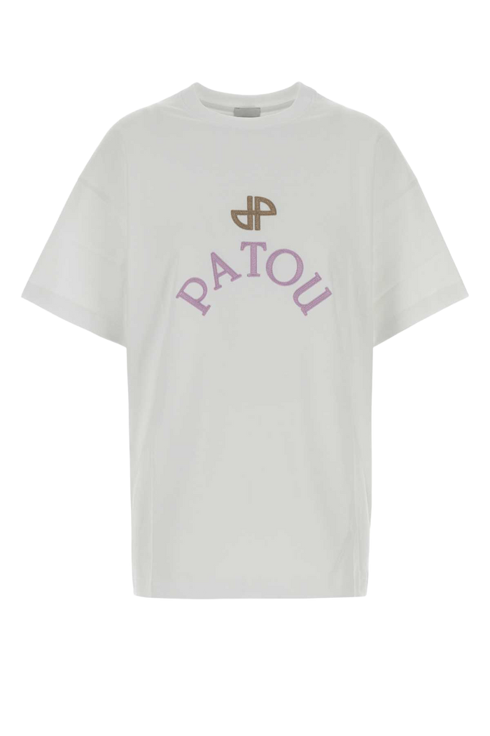 White Cotton Oversize T-Shirt Exterior