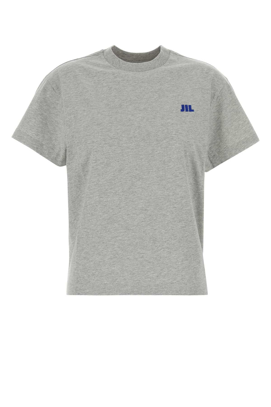 Jil Sander Exterior: 100% Cotton t-shirt in gray