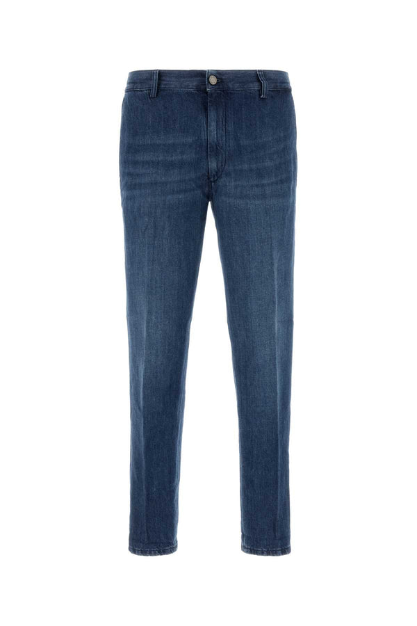 Pt Torino Tasche 60% Cotton jeans in navy