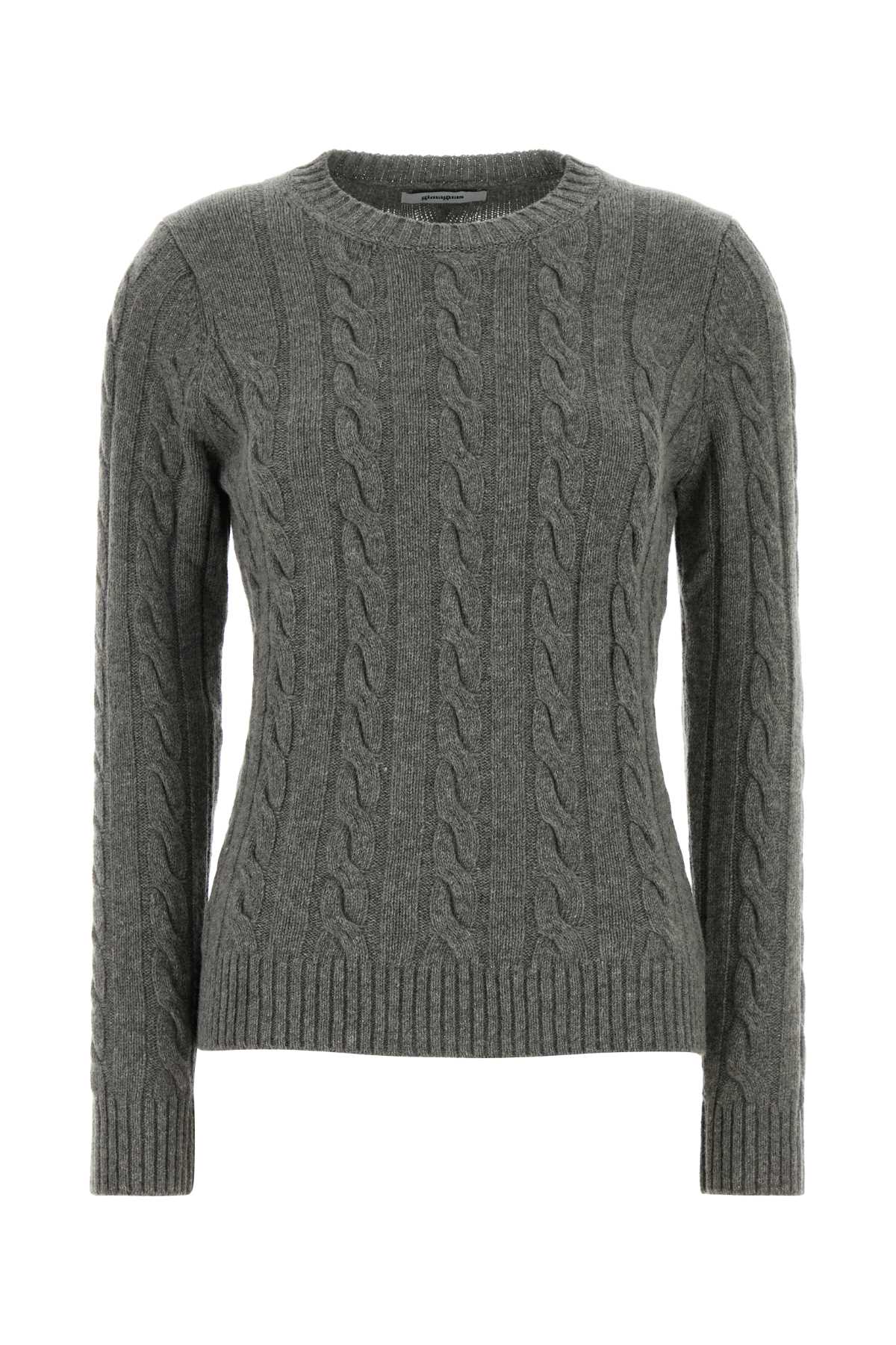 Grey Wool Blend Barid Sweater Maglieria
