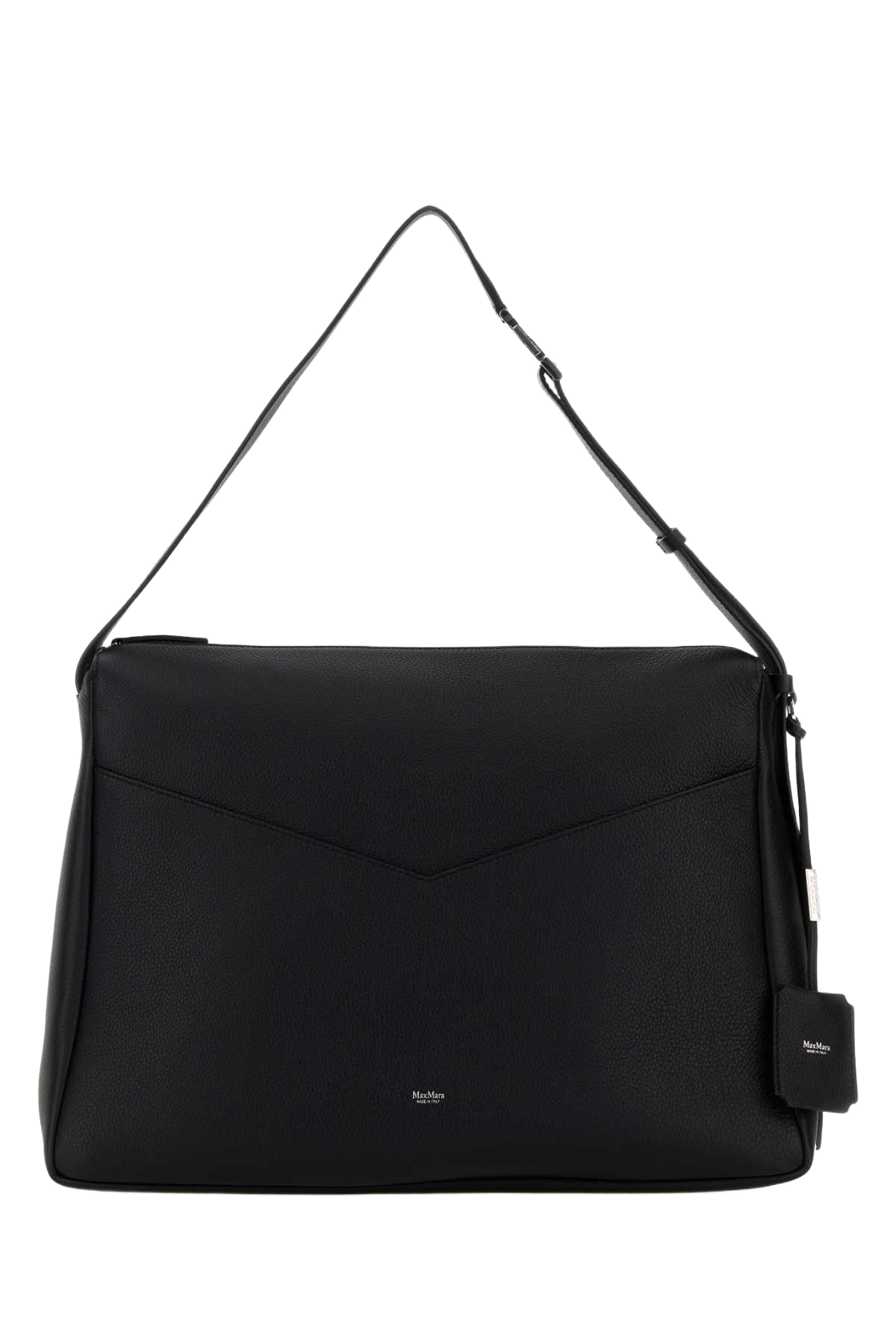 Black Leather Kipperl Shoulder Bag Nero Borse A Mano