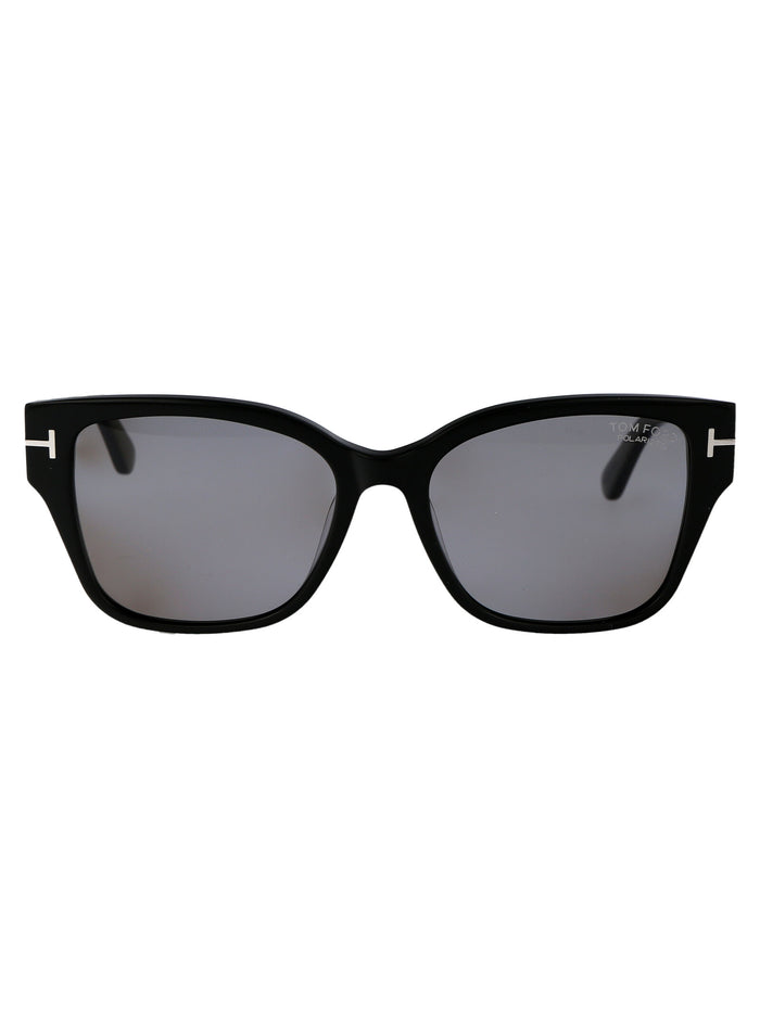 Elsa Nero Lucido / Fumo Polar Acetate Sunglasses