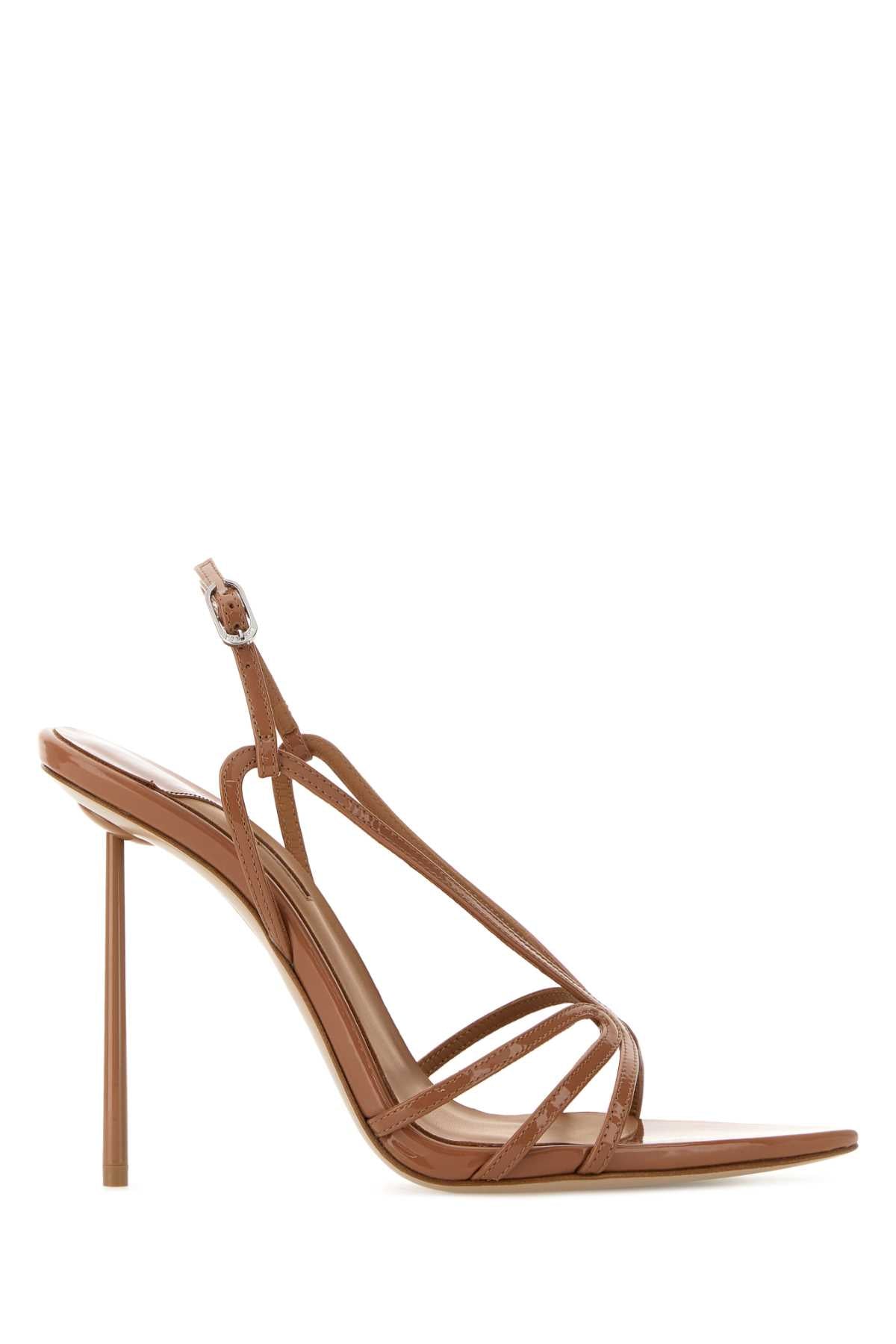 Camel Leather Eugenie Sandals Cuba Sandali