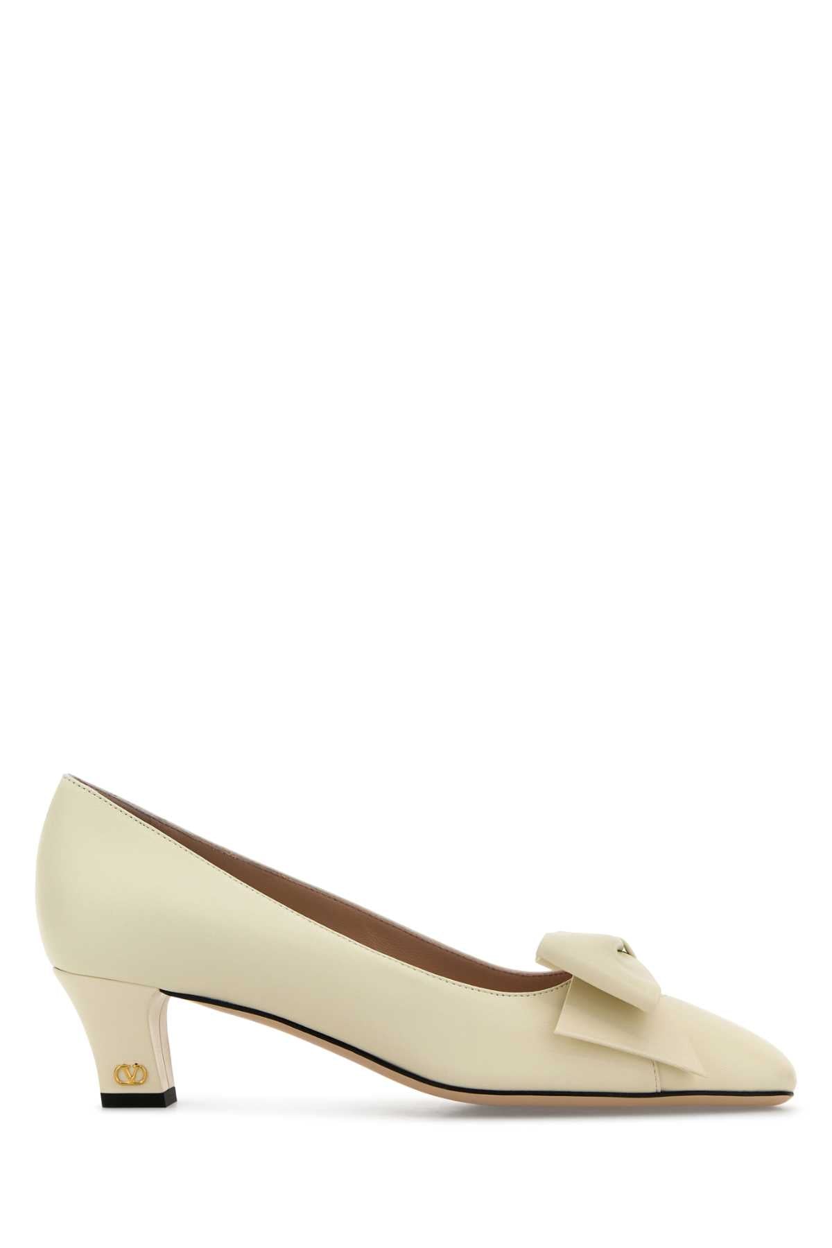 6w2s0lb5ddt 098 Ivory Scarpe Con Tacco