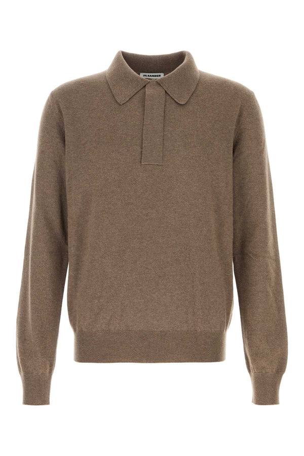 Jil Sander 100% Wool sweater in beige