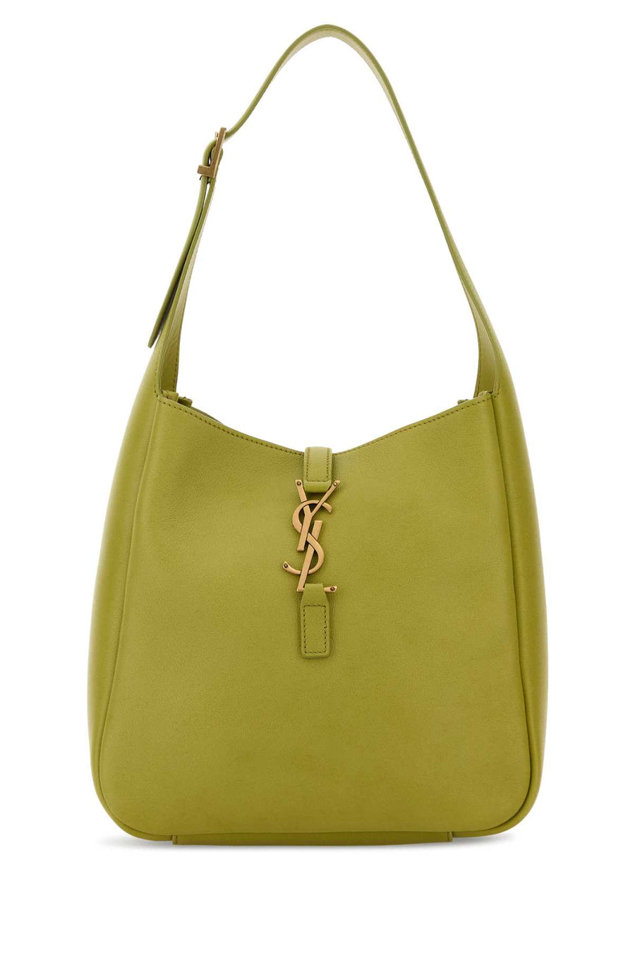 Saint Laurent 100% Calf leather shoulder bag in green