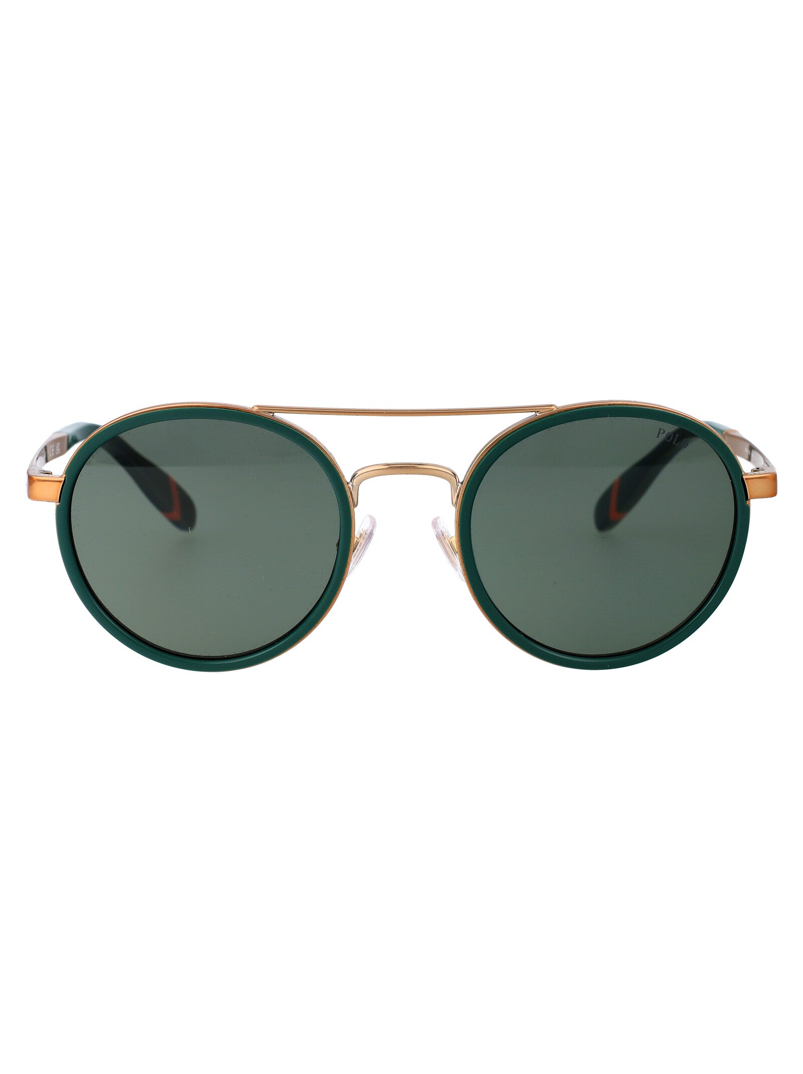 0ph3150 944971 Green/antique Gold Metal Sunglasses