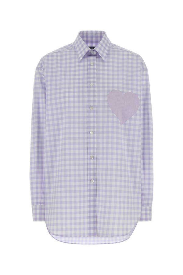 Moschino 100% Cotton shirt in purple