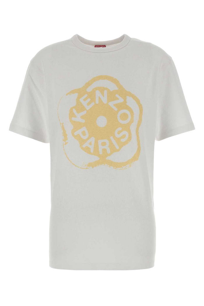 White Cotton T-Shirt Exterior