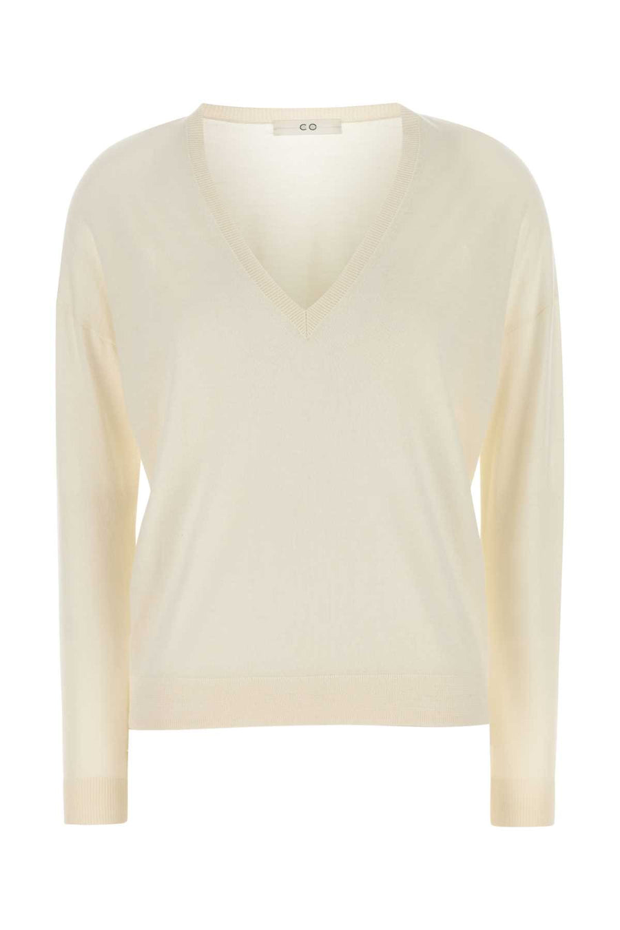 Italist 100% Cashmere sweater in ivory