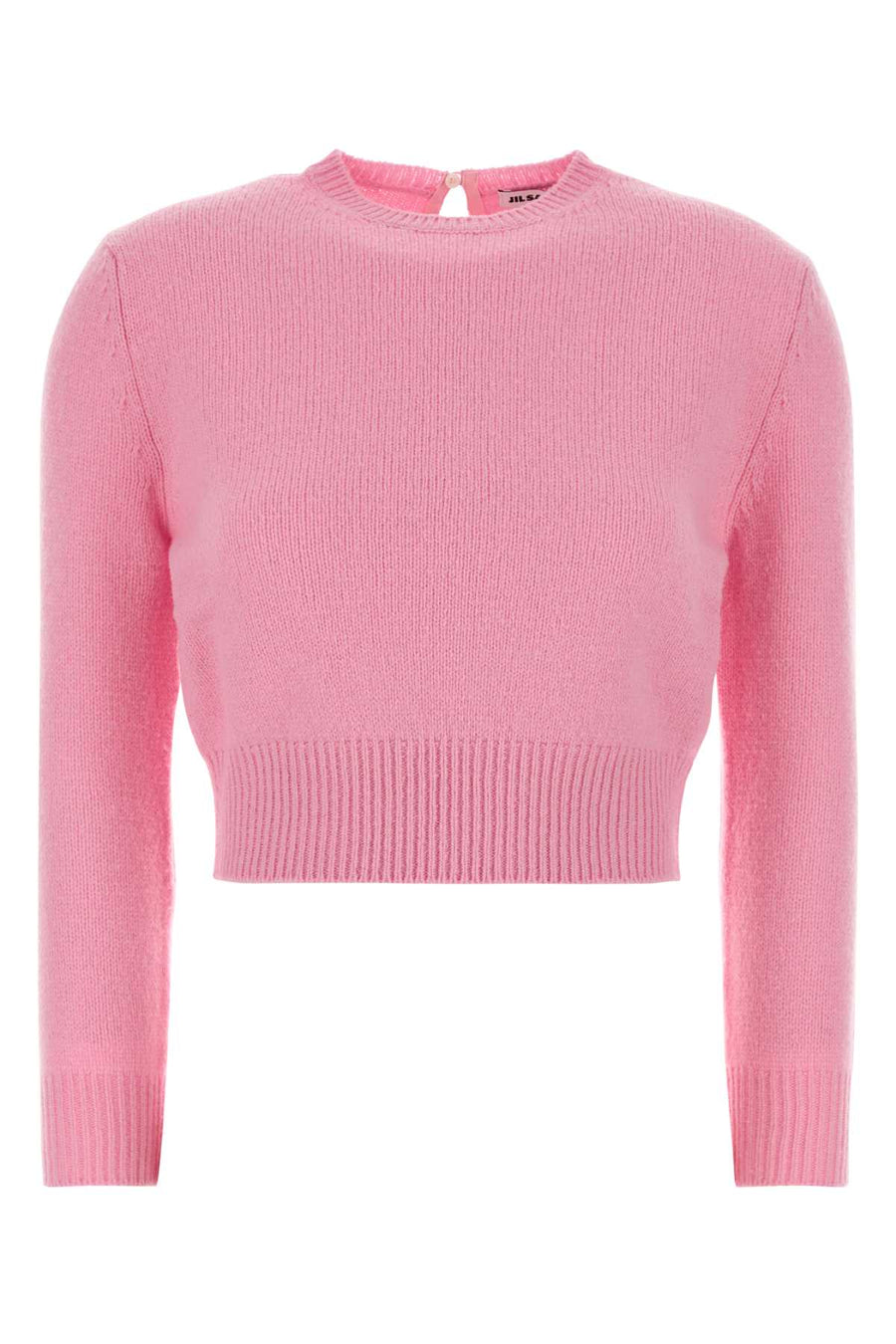 Jil Sander 97% Virgin wool sweater in pink