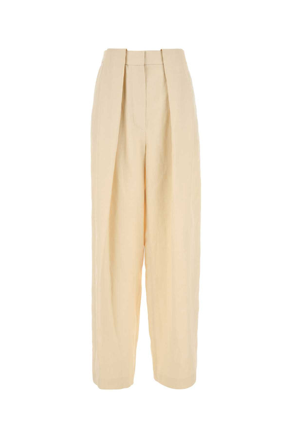 Stella McCartney Balloon 72% Viscose trouser in beige