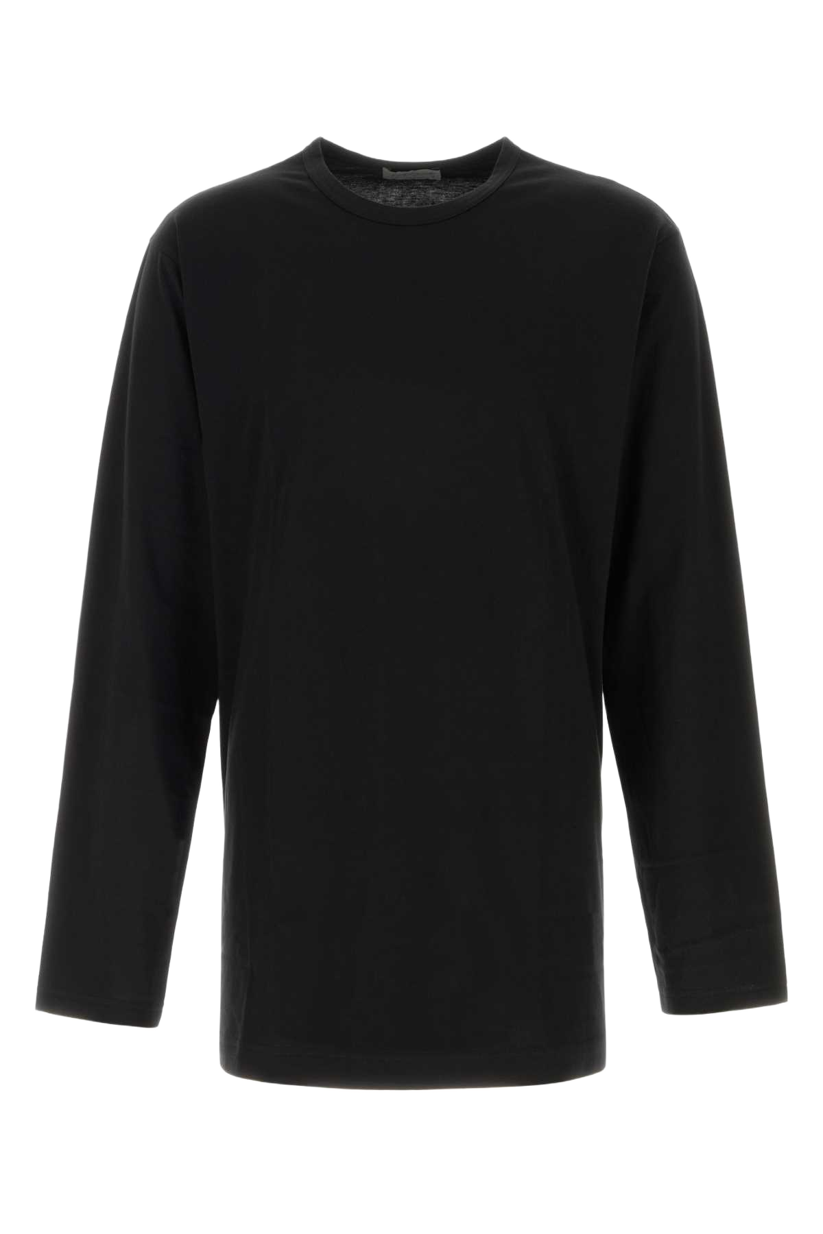 Black Cotton T-Shirt Exterior