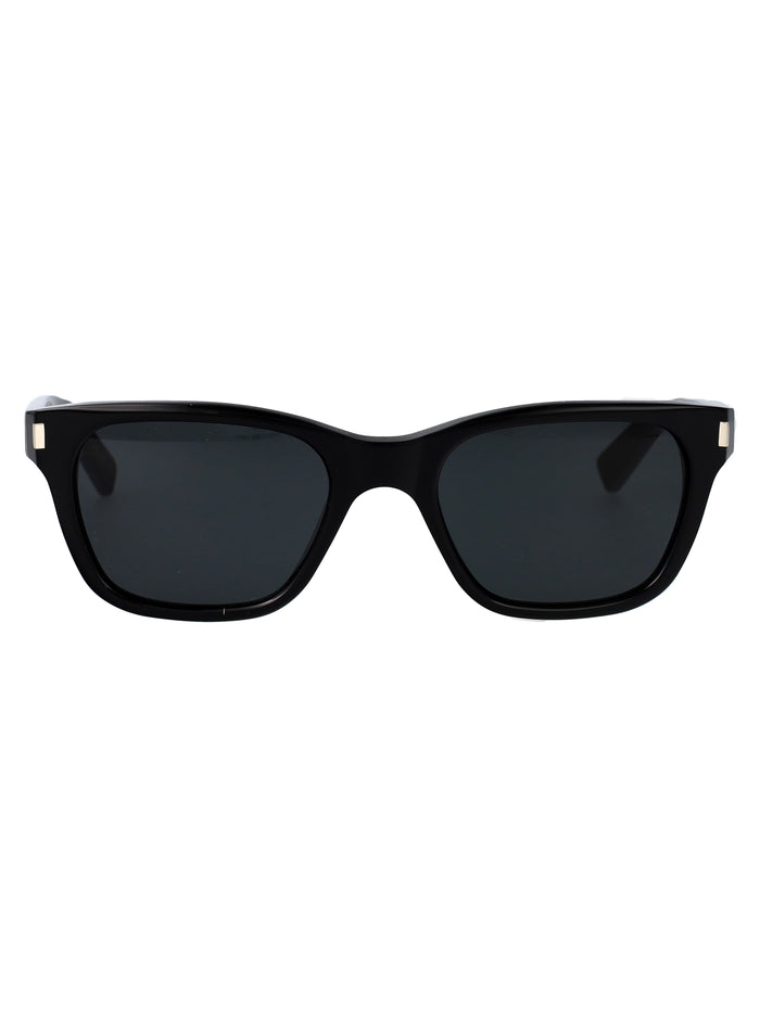 Sl 874 Black-black-black Acetate Sunglasses
