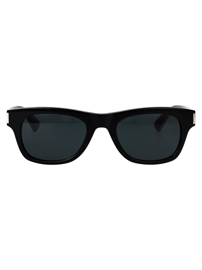 Sl 877 Black-crystal-black Acetate Sunglasses