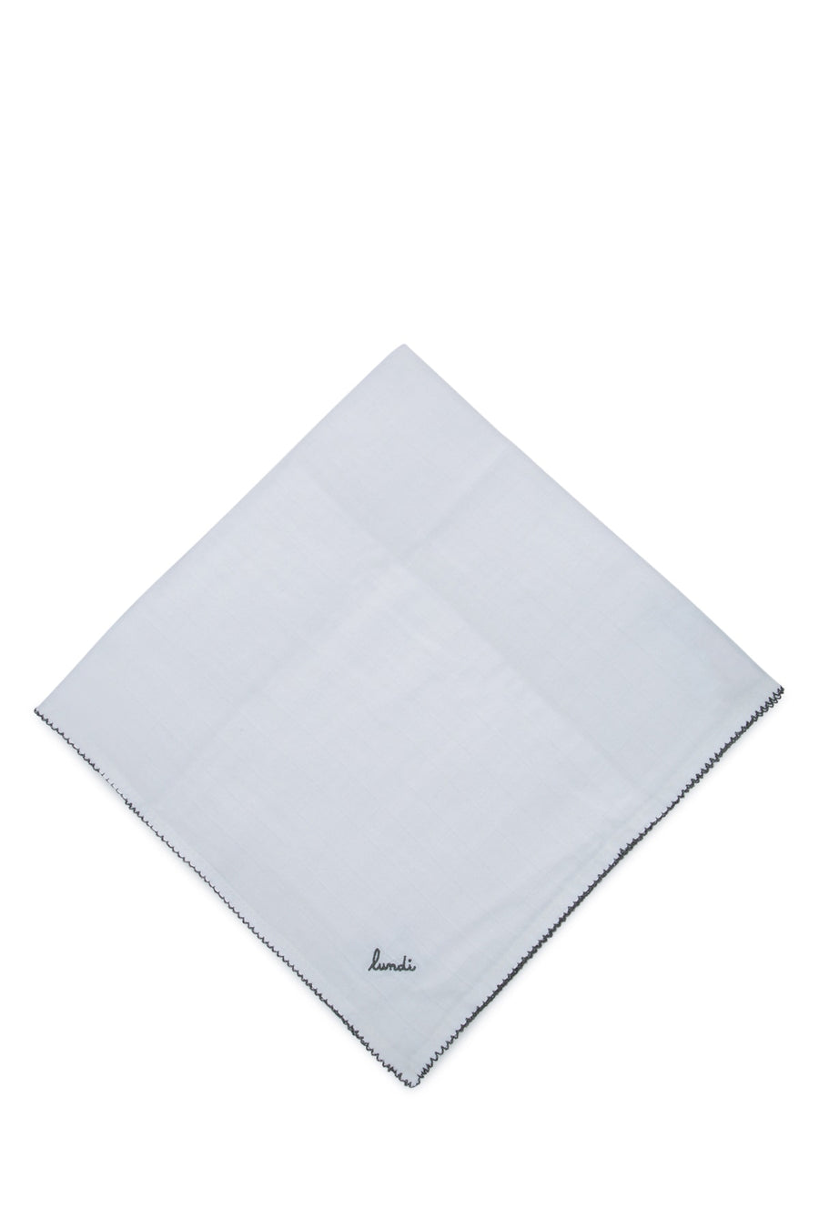 Bonpoint Accessories 100% Cotton handkerchief in white