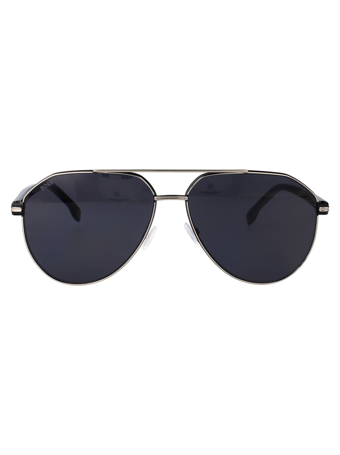 Boss 1747-S 84j Palladium Black Stainless Steel Sunglasses