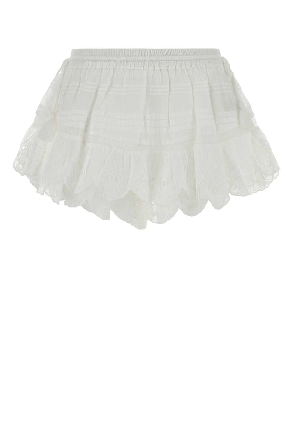 Isabel Marant Etoile 100% Cotton (main fabric shorts in white