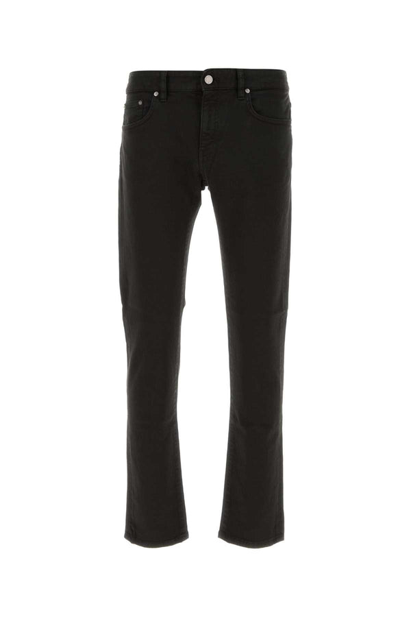 Pt Torino 98% Cotton 2% Elastane jeans in black
