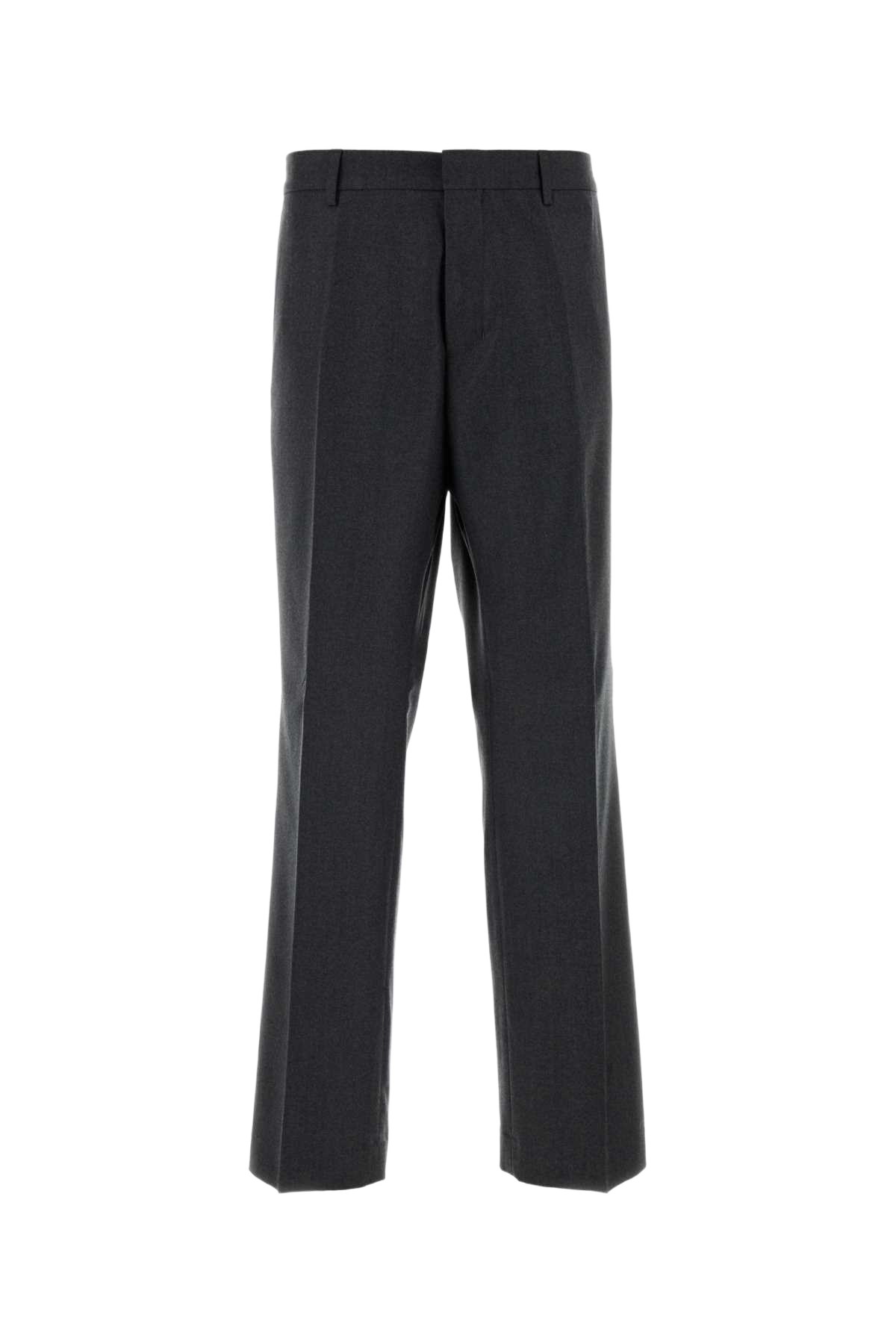 Dark Grey Wool Pant Anthracite Exterior: Virgin Pantaloni