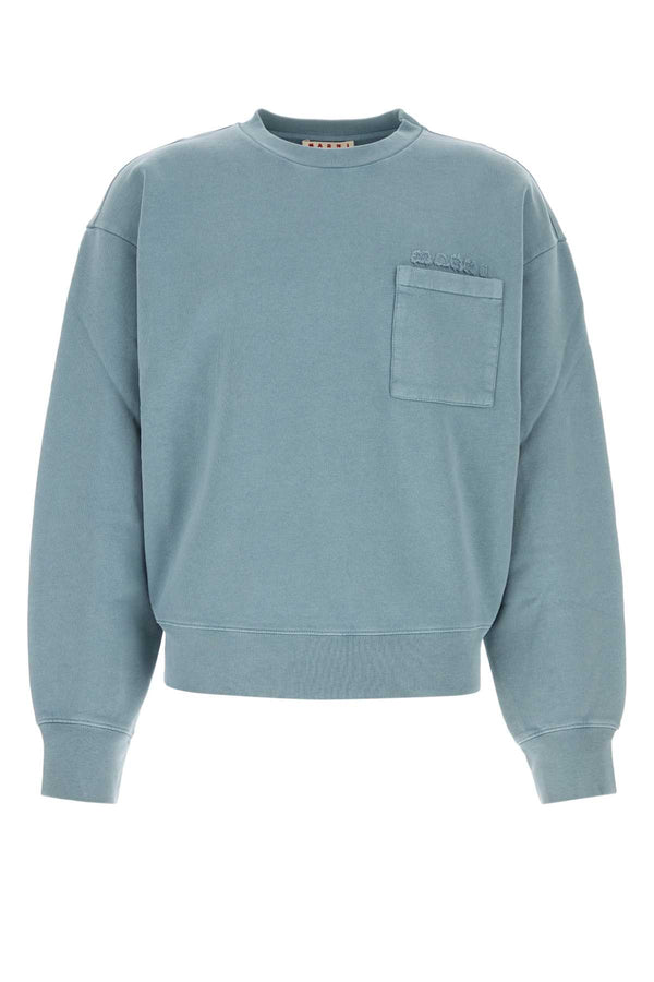 Marni 100% Cotton sweatshirt in blue