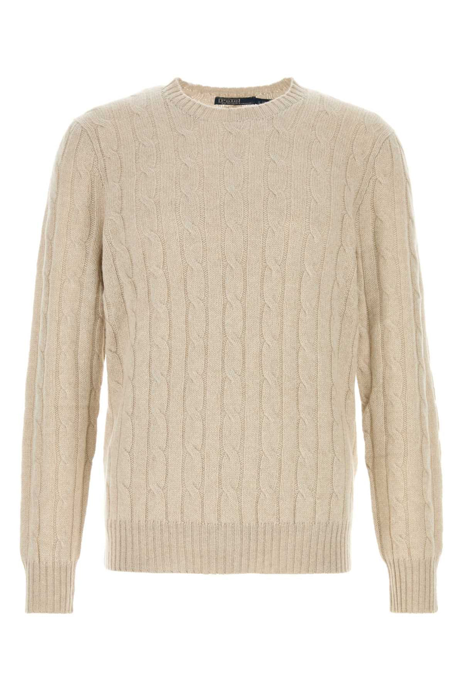 Polo Ralph Lauren Cable 100% Cashmere sweater in beige