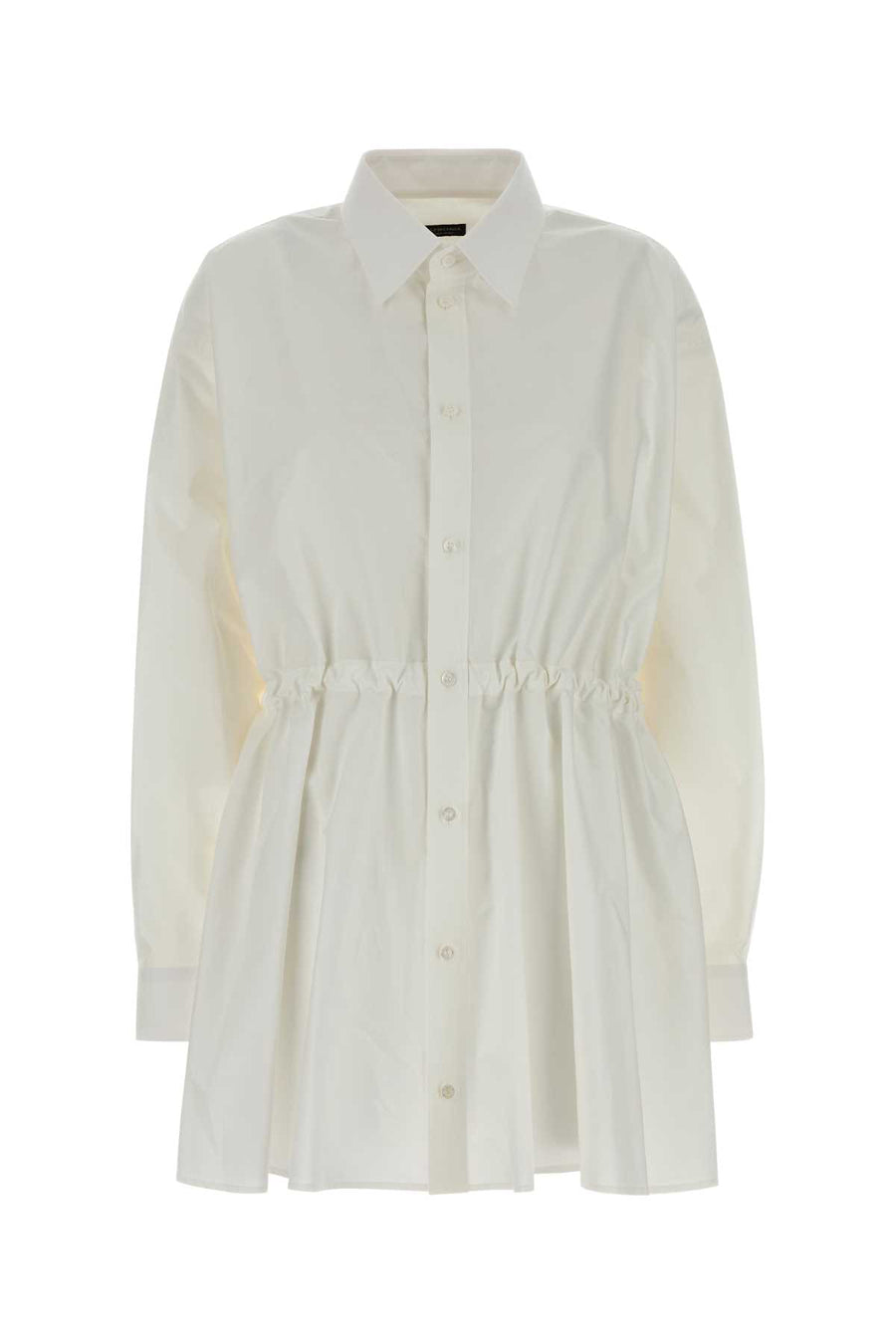 Balenciaga Dress 100% Cotton shirt dress in white