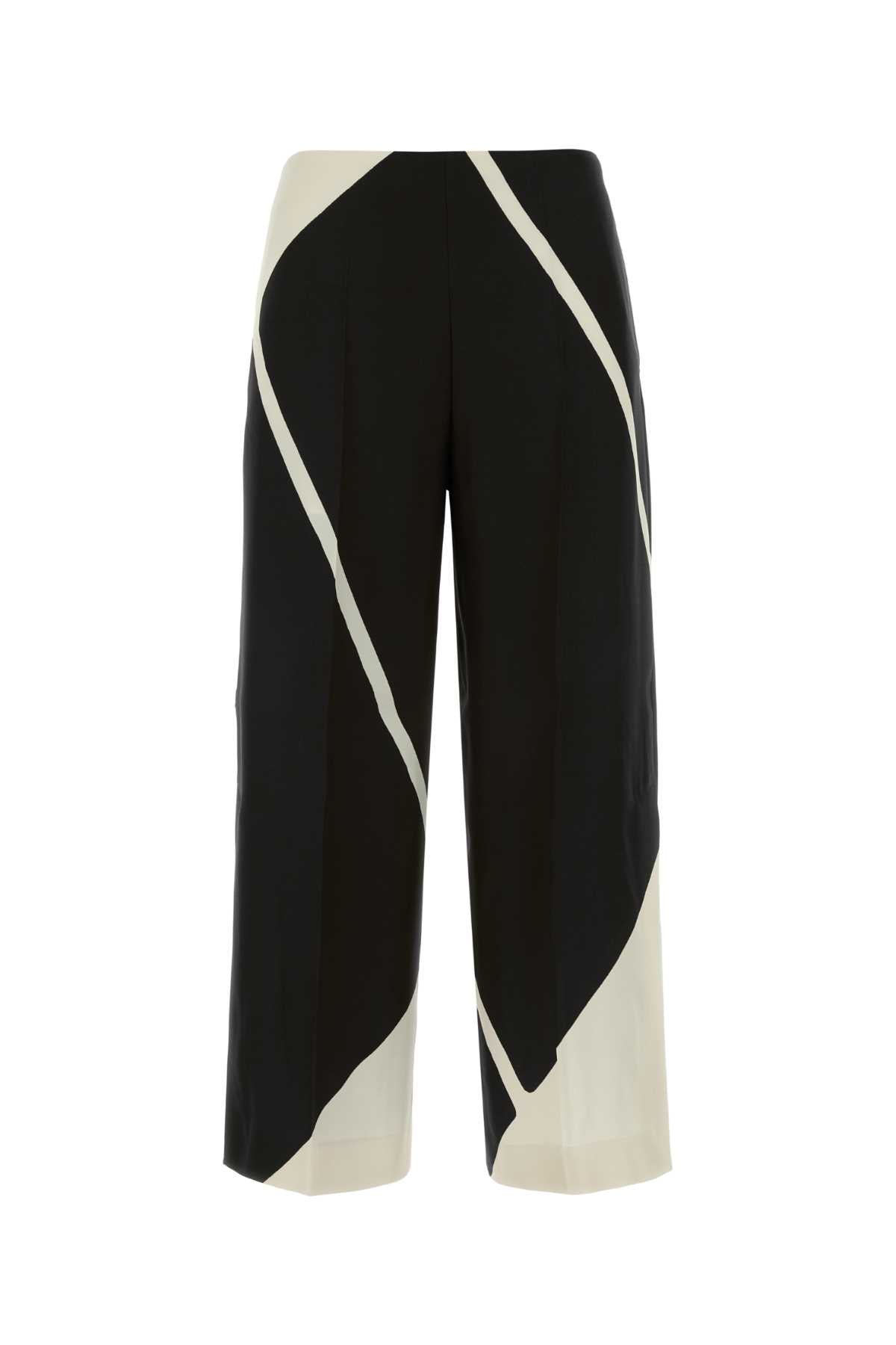 A03140151 1555 Fantasianero Exterior: Viscose Pantaloni