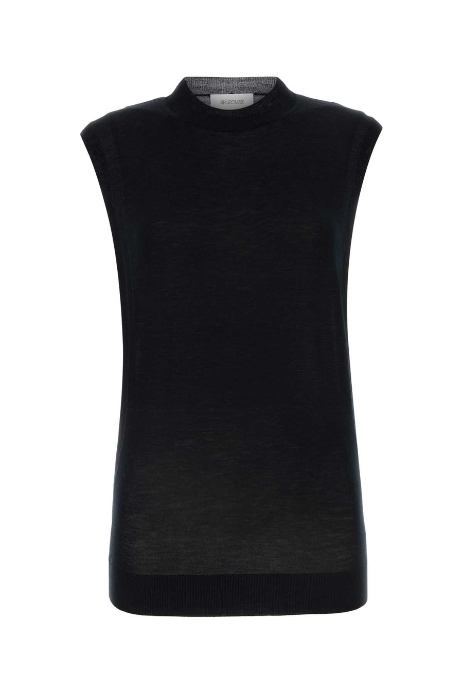 Sportmax 70% Wool sweater in black
