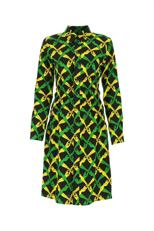 Bottega Veneta 100% Viscose dress in black