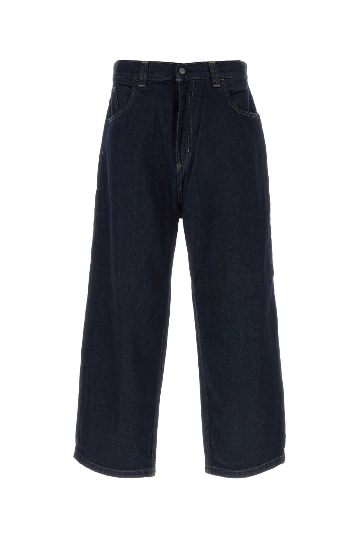 Blue Exterior: Cotton Pantaloni