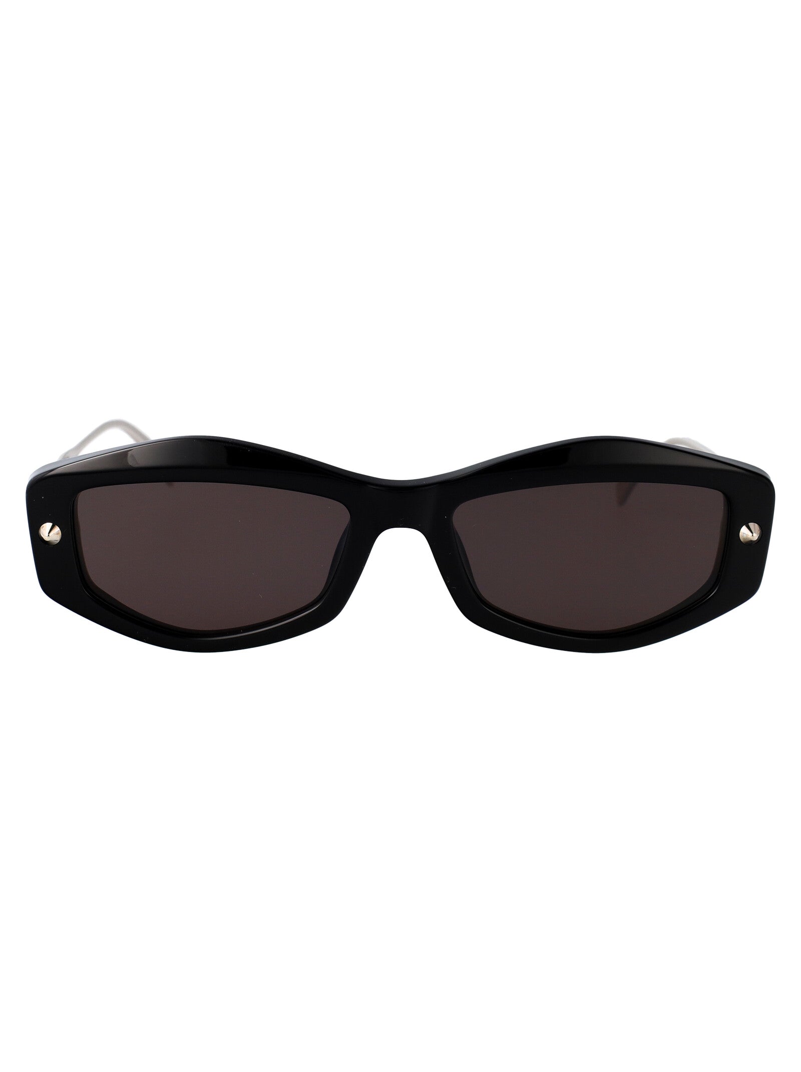 Am0482s 001 Black-silver-grey Metal Sunglasses
