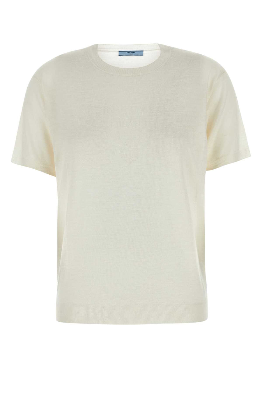 Prada 100% Cashmere sweater in white