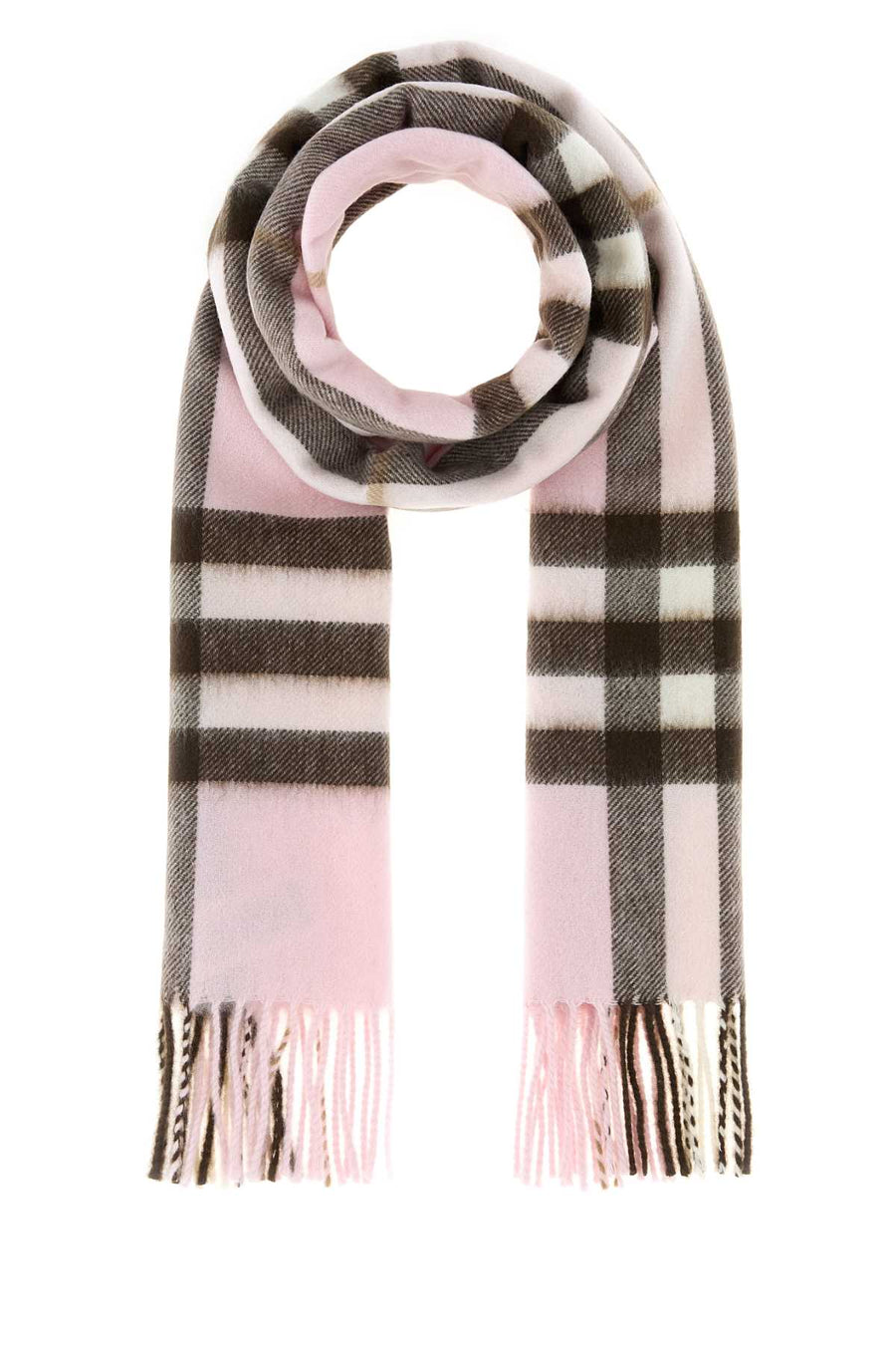 Burberry Giant 100% Cashmere scarf in pink