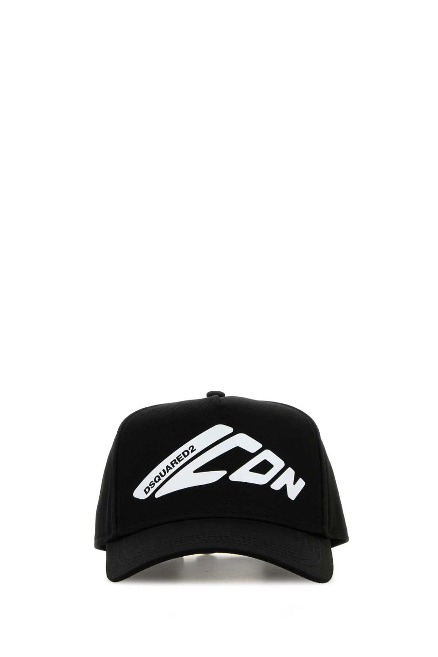 Dsquared2 Technicolorbaseball 100% Cotton baseball cap in black
