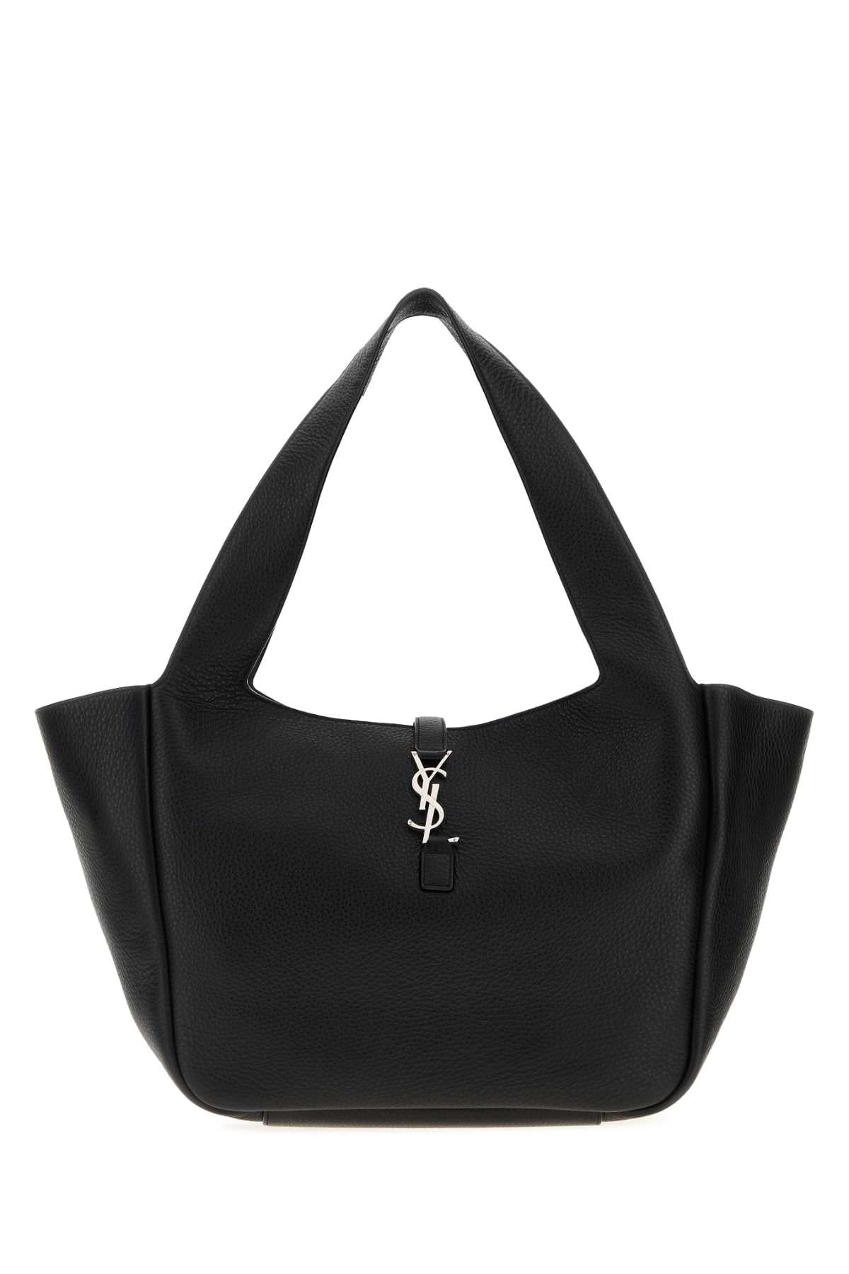 Black Leather Bea Shopping Bag Nero Borse A Mano