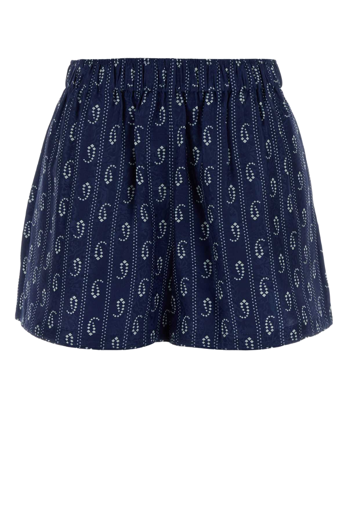Printed Satin Shorts 401