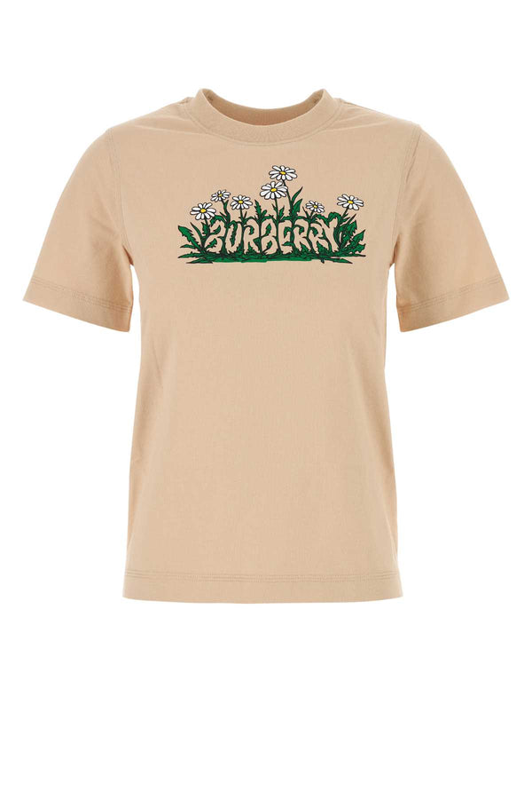 Burberry 100% Cotton t-shirt in beige