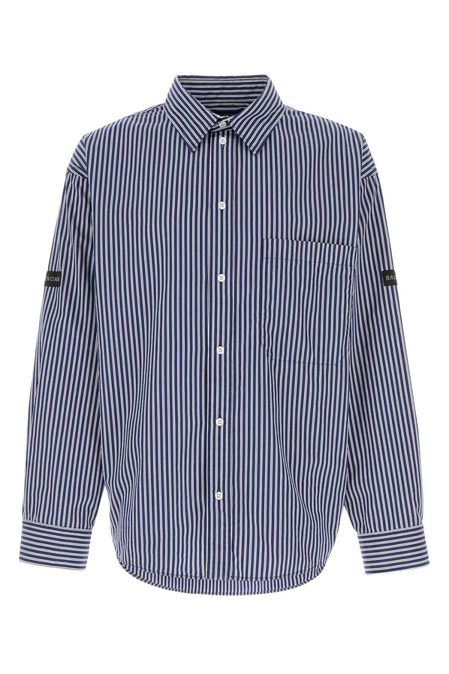 Balenciaga Shirt Cotton 87% shirt in navy