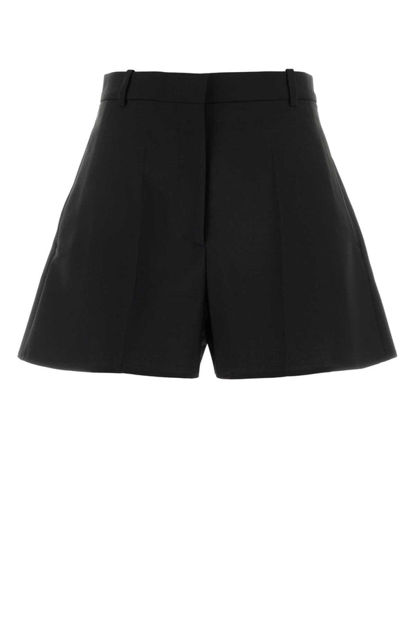 Givenchy 73% Wool bermudas in black
